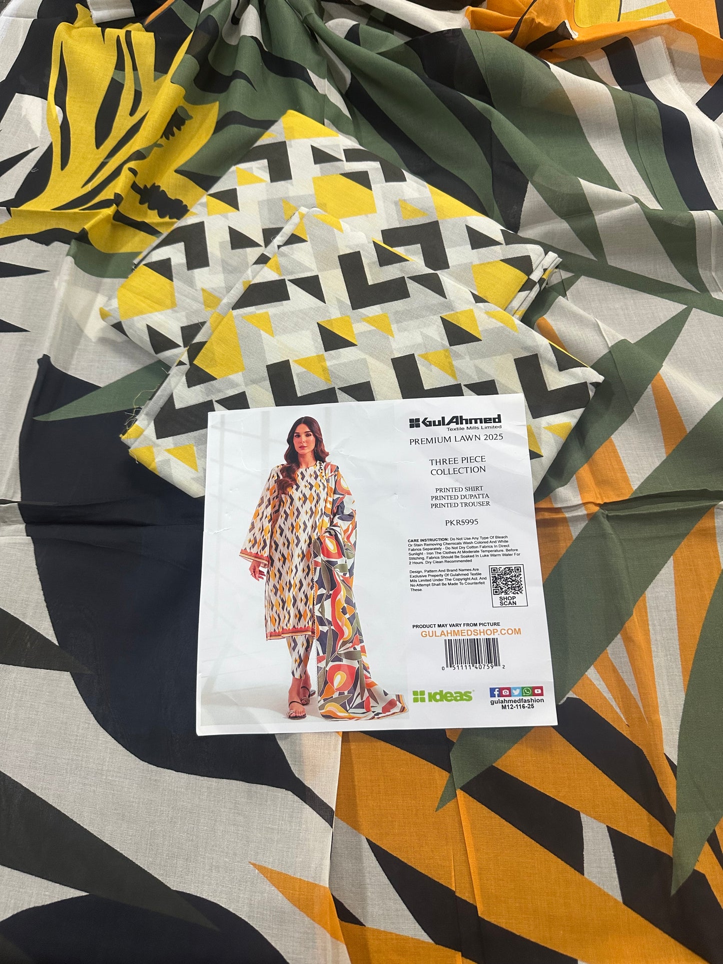 🌸 GulAhmed New Collection 2025 🌸💎 3 Piece Unstitched Airjet Lawn Collection 💎