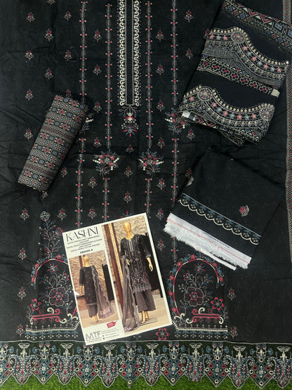🌸 🌹 MTF – KASHNI ✨ Digital Printed Heavy Embroidered Lawn  2026
Collection ✨