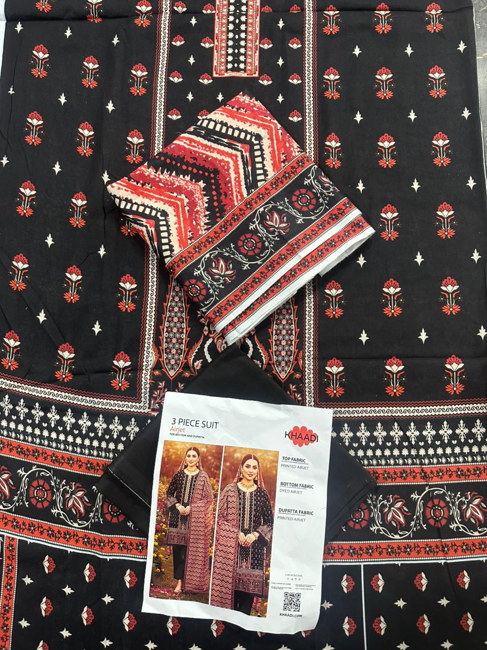 🌸 KHAADI 🌸 Lawn Unstitched 3 Pieces in Wholesale Price 🔥🧡