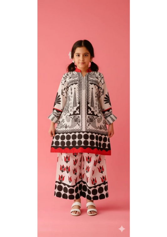 Nanni Pari Kids Unstitched Collection 2026 Vol -2