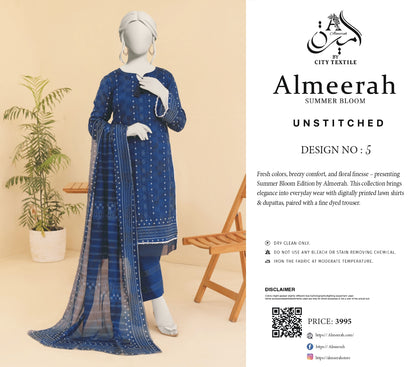 Almeerah 100% Original 🌷 3PC Unstitched In Wholesale Price 😱❤️