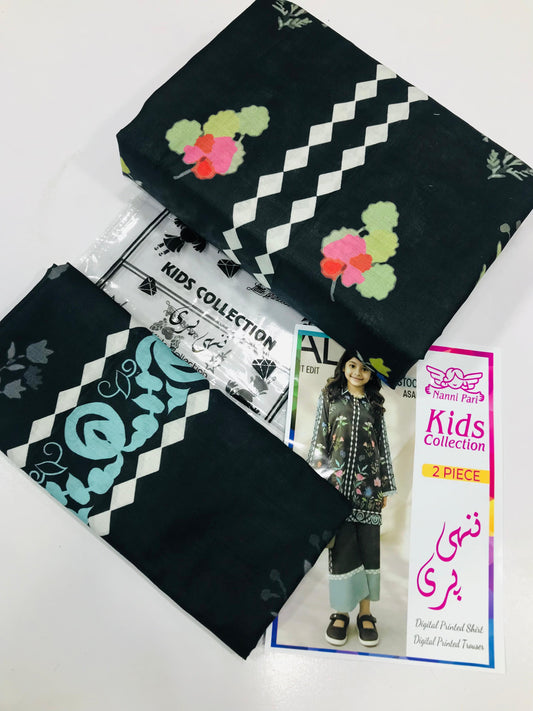 Nanni Pari Kids Unstitched Collection 2026 Vol -2