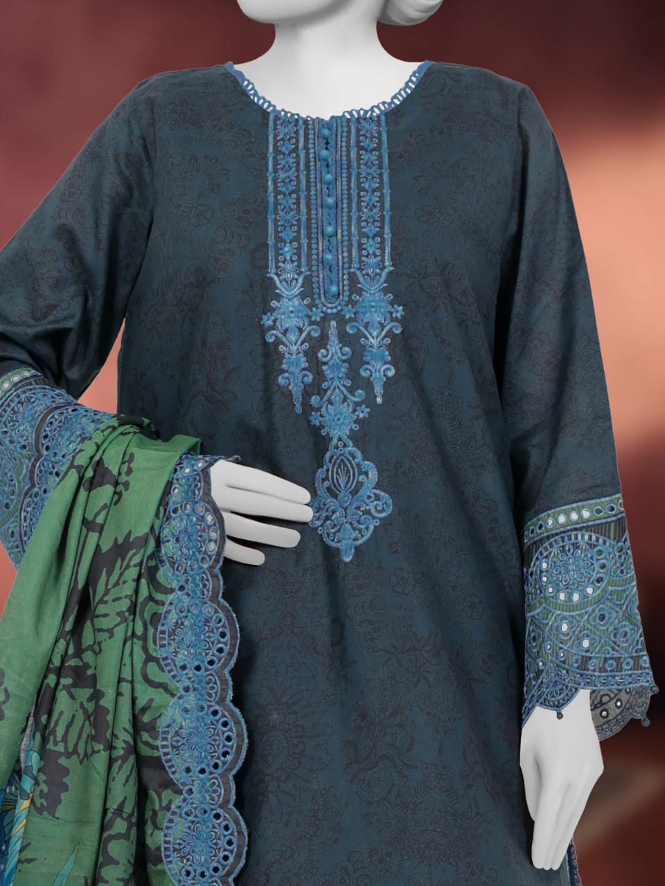 🎀🌸 Junaid Jamshed Chikankari 🌸🎀 📢🔥 Luxury 2026 Cutwork Dupatta Collection 🔥📢