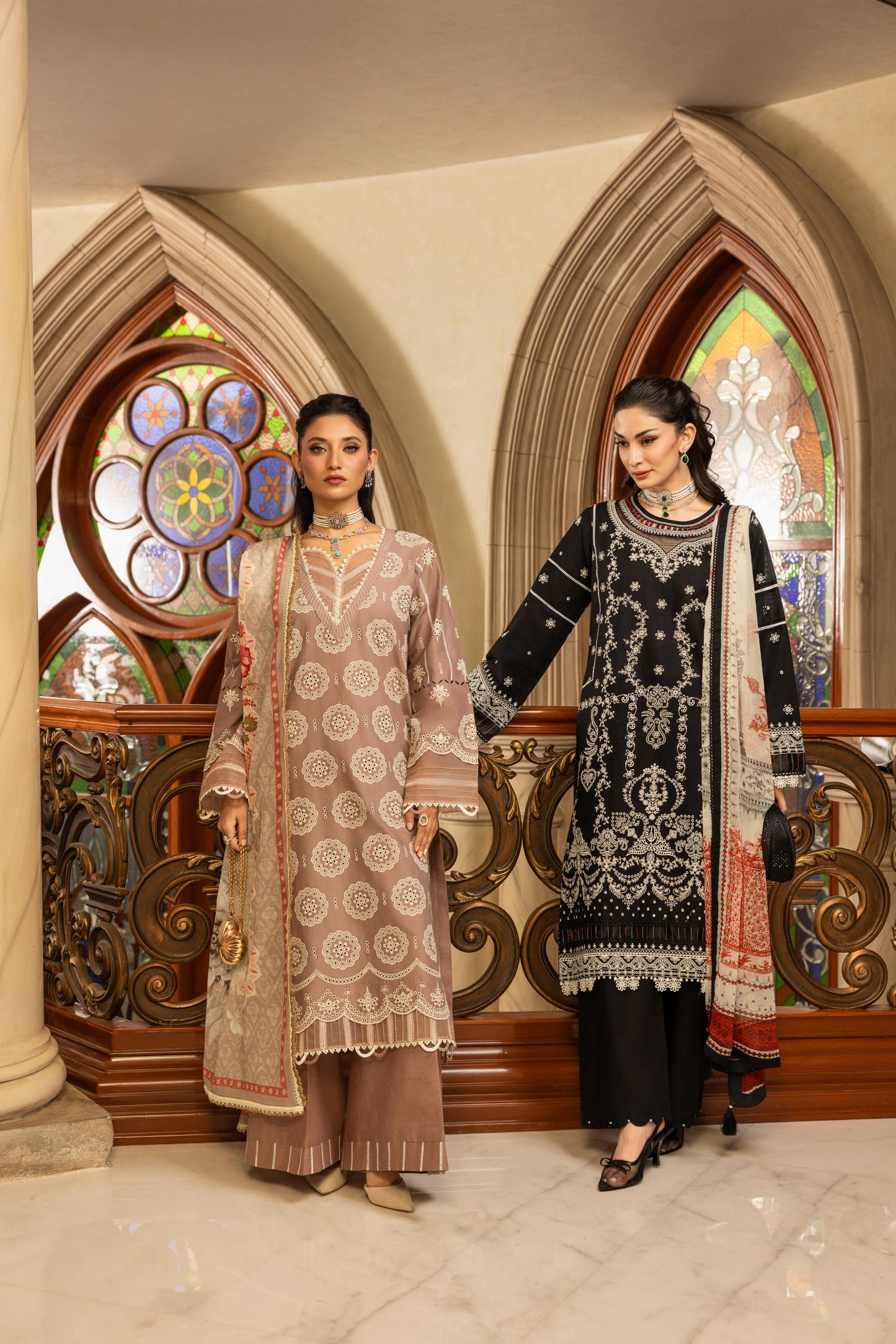 🌸✨ Zellbury Signature Unstitched Fancy Chikankari Luxury 3 Pieces ✨🌸