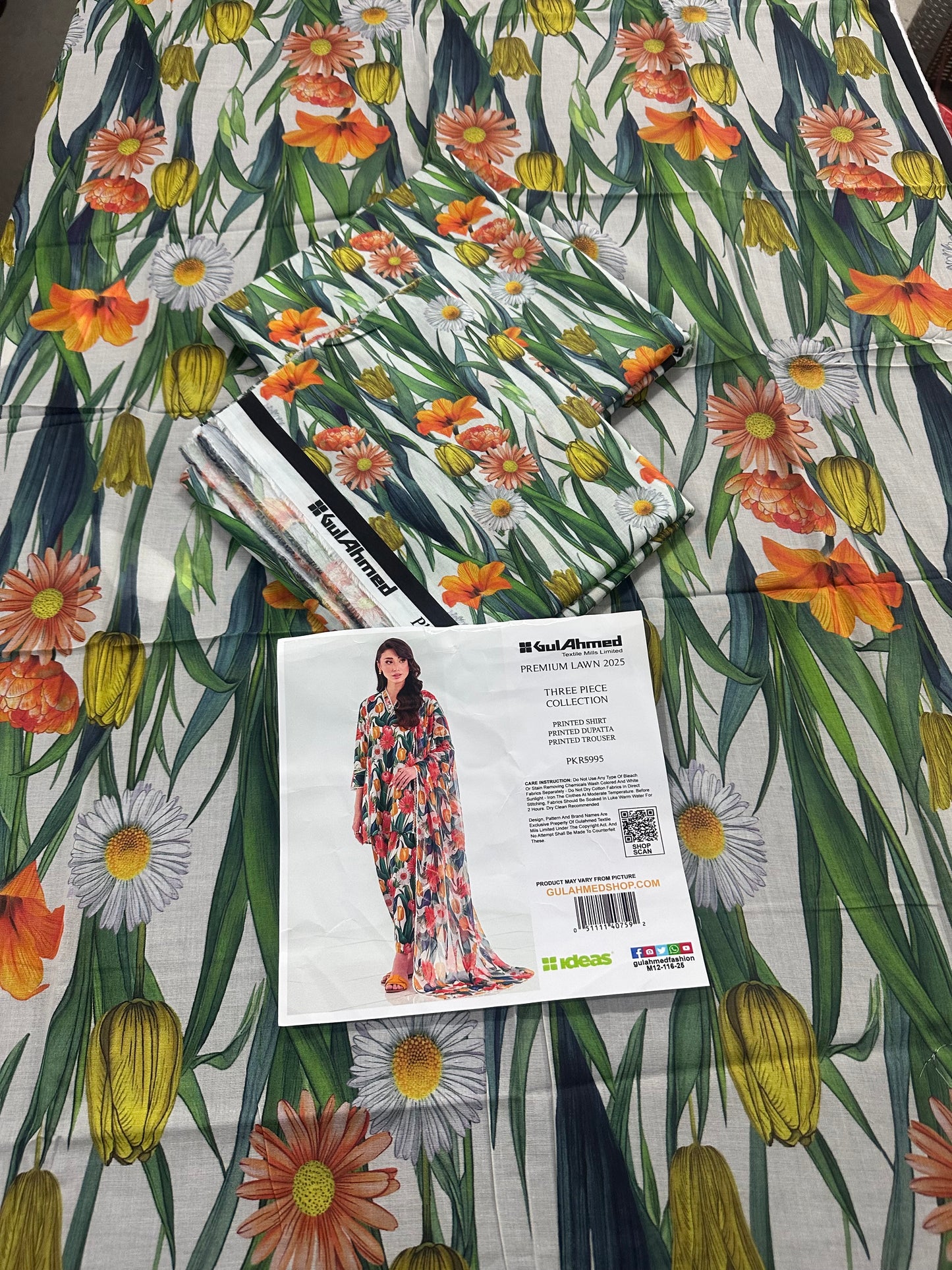 🌸 GulAhmed New Collection 2025 🌸💎 3 Piece Unstitched Airjet Lawn Collection 💎