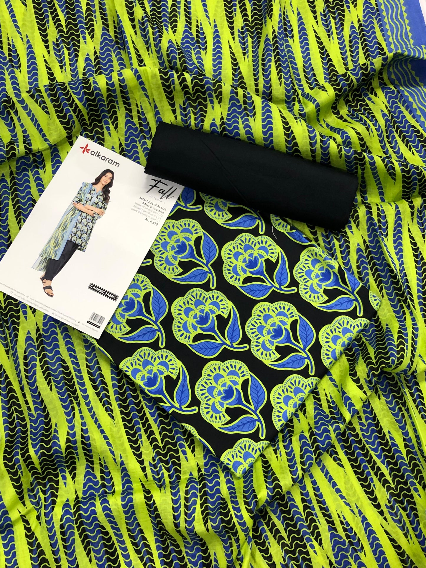 Alkaram 100% Original Lawn 3 Piece 😉🧡