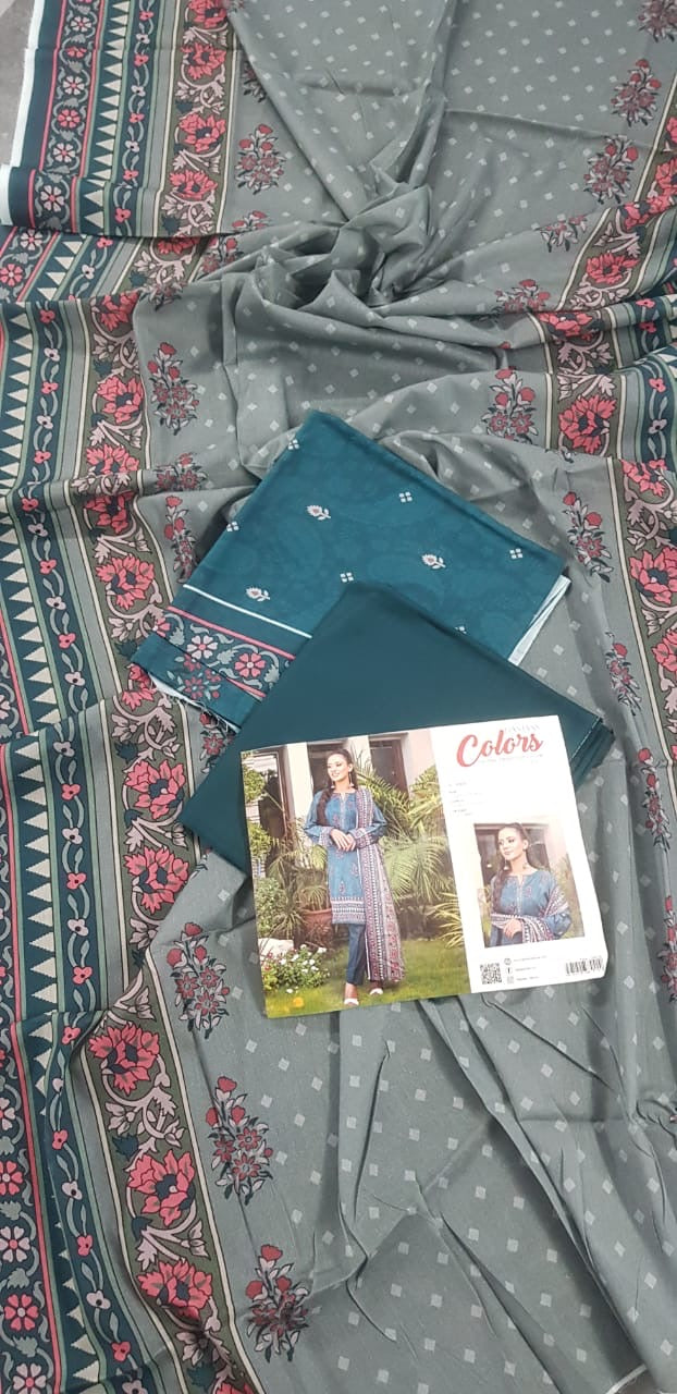 Colors VOL 02 by DASTAAN Lawn Unstitched Lawn 100% Original Lawn 3 Pieces ❤️🔥