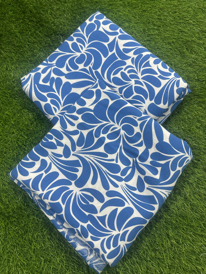 Unstitched Printed Linen 2 Piece Stock Available ❤️