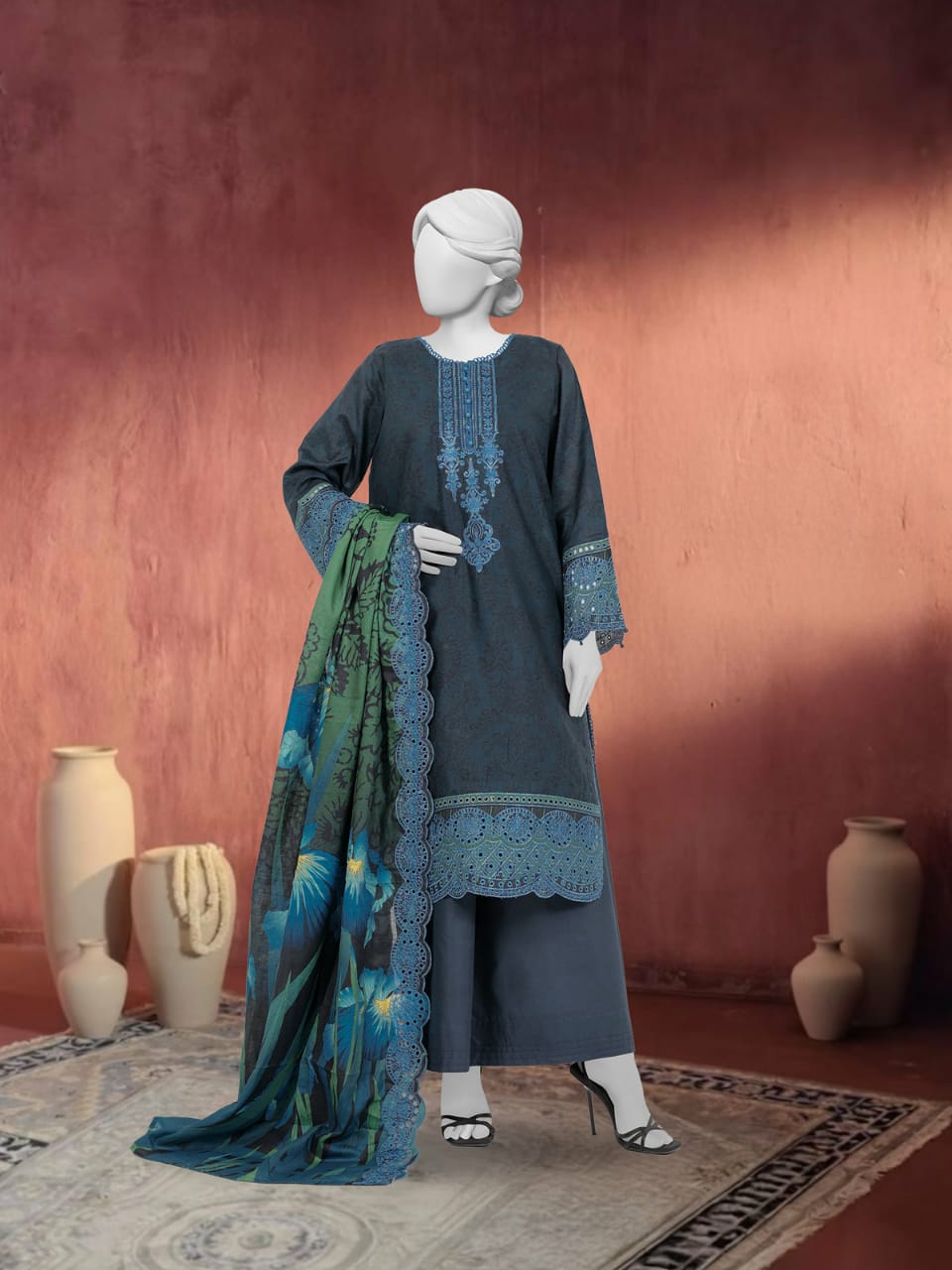 🎀🌸 Junaid Jamshed Chikankari 🌸🎀 📢🔥 Luxury 2026 Cutwork Dupatta Collection 🔥📢