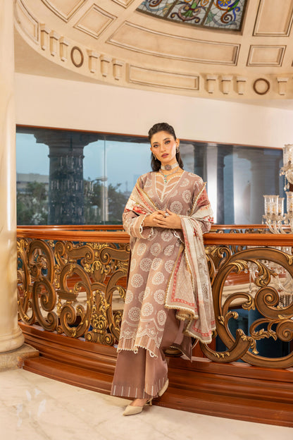 🌸✨ Zellbury Signature Unstitched Fancy Chikankari Luxury 3 Pieces ✨🌸