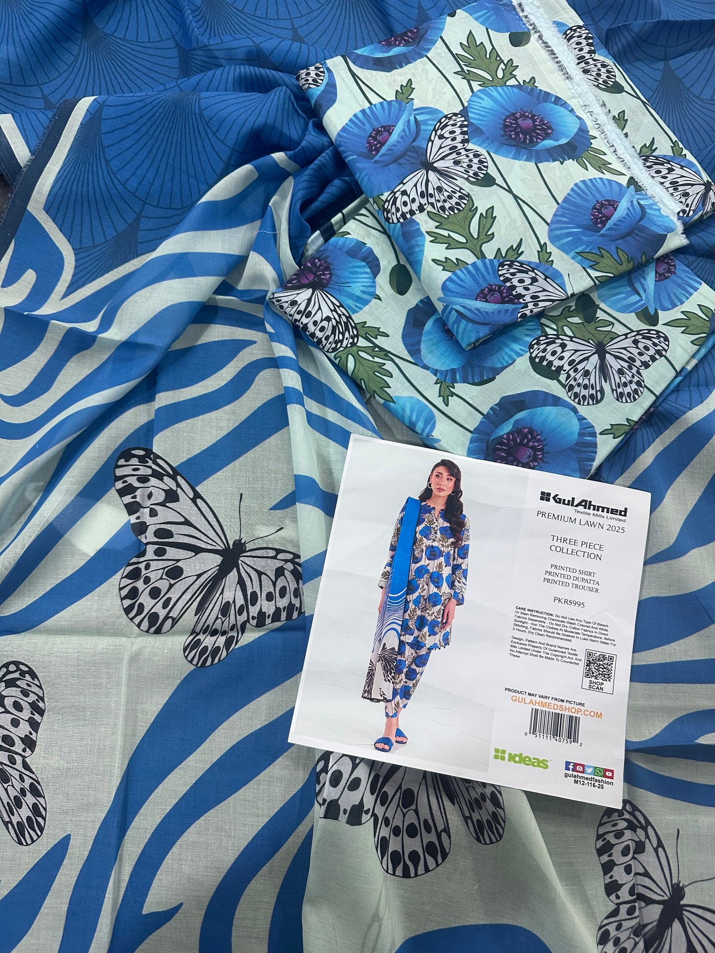 🌸 GulAhmed New Collection 2025 🌸💎 3 Piece Unstitched Airjet Lawn Collection 💎