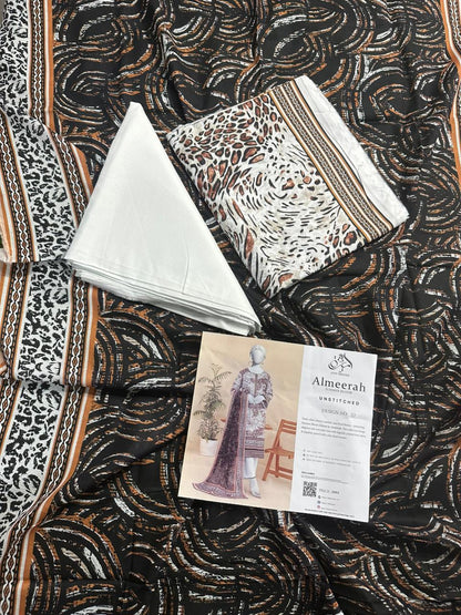 Almeerah 100% Original 🌷 3PC Unstitched In Wholesale Price 😱❤️