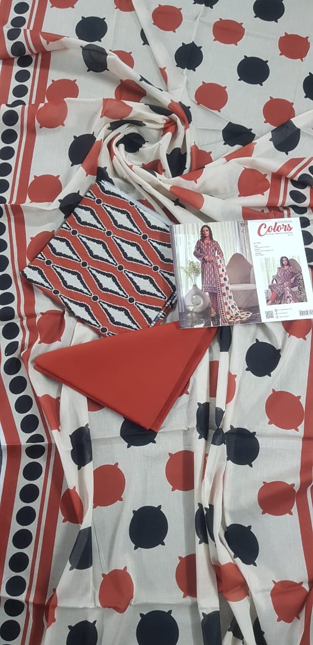 Colors VOL 02 by DASTAAN Lawn Unstitched Lawn 100% Original Lawn 3 Pieces ❤️🔥