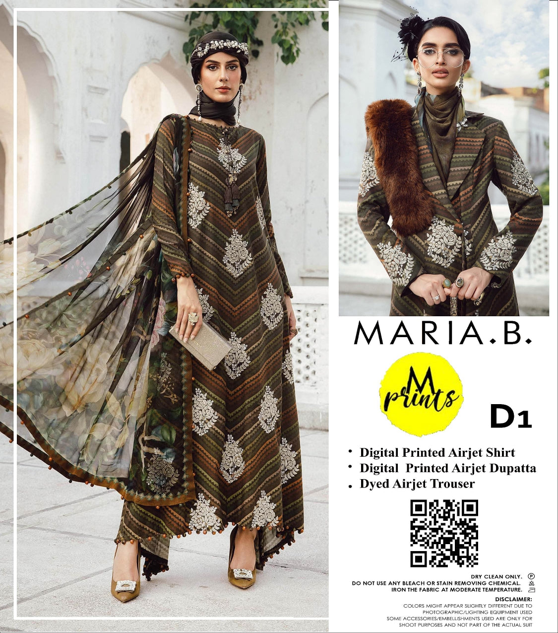 MARIA.B Unstitched Lawn 3 Pieces in Wholesale Price 🔥❤️