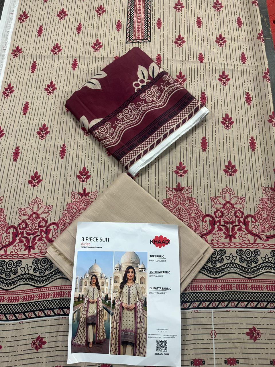 🌸 KHAADI 🌸 Lawn Unstitched 3 Pieces in Wholesale Price 🔥🧡