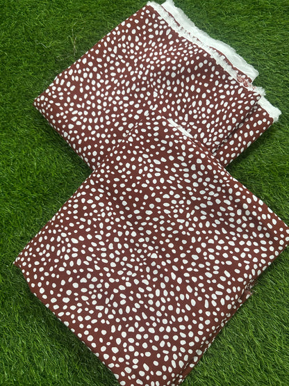 Unstitched Printed Linen 2 Piece Stock Available ❤️