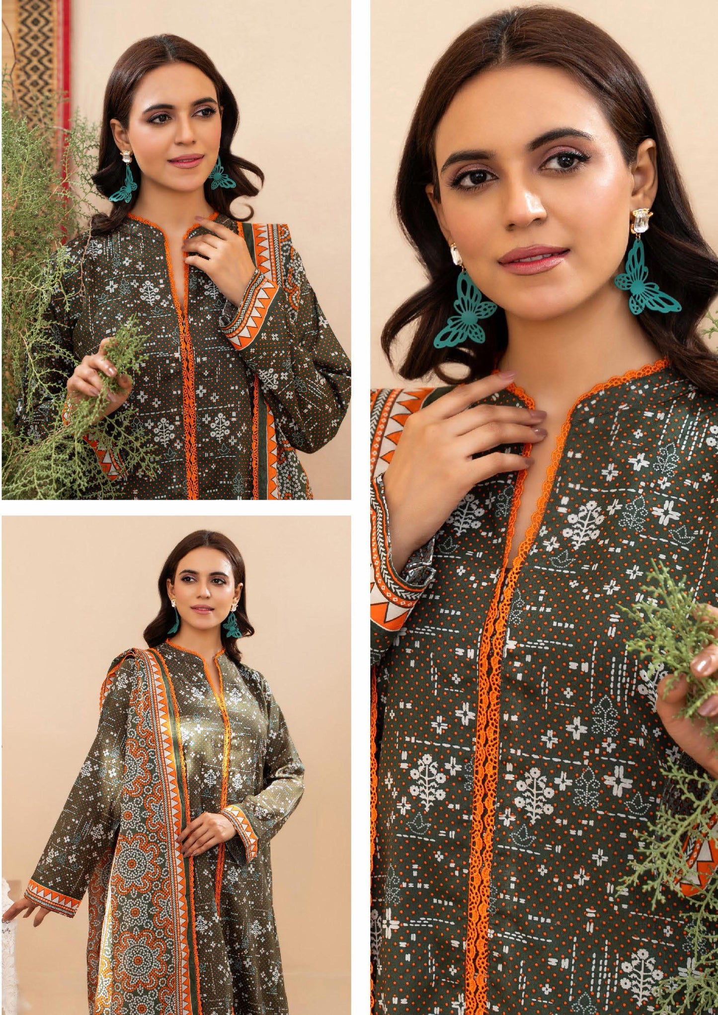 ZESH Unstitched Lawn 100% Original 3 PCs Suit In WHOLESALE PRICE 💯✨