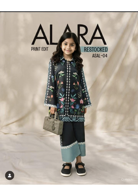 Nanni Pari Kids Unstitched Collection 2026 Vol -2