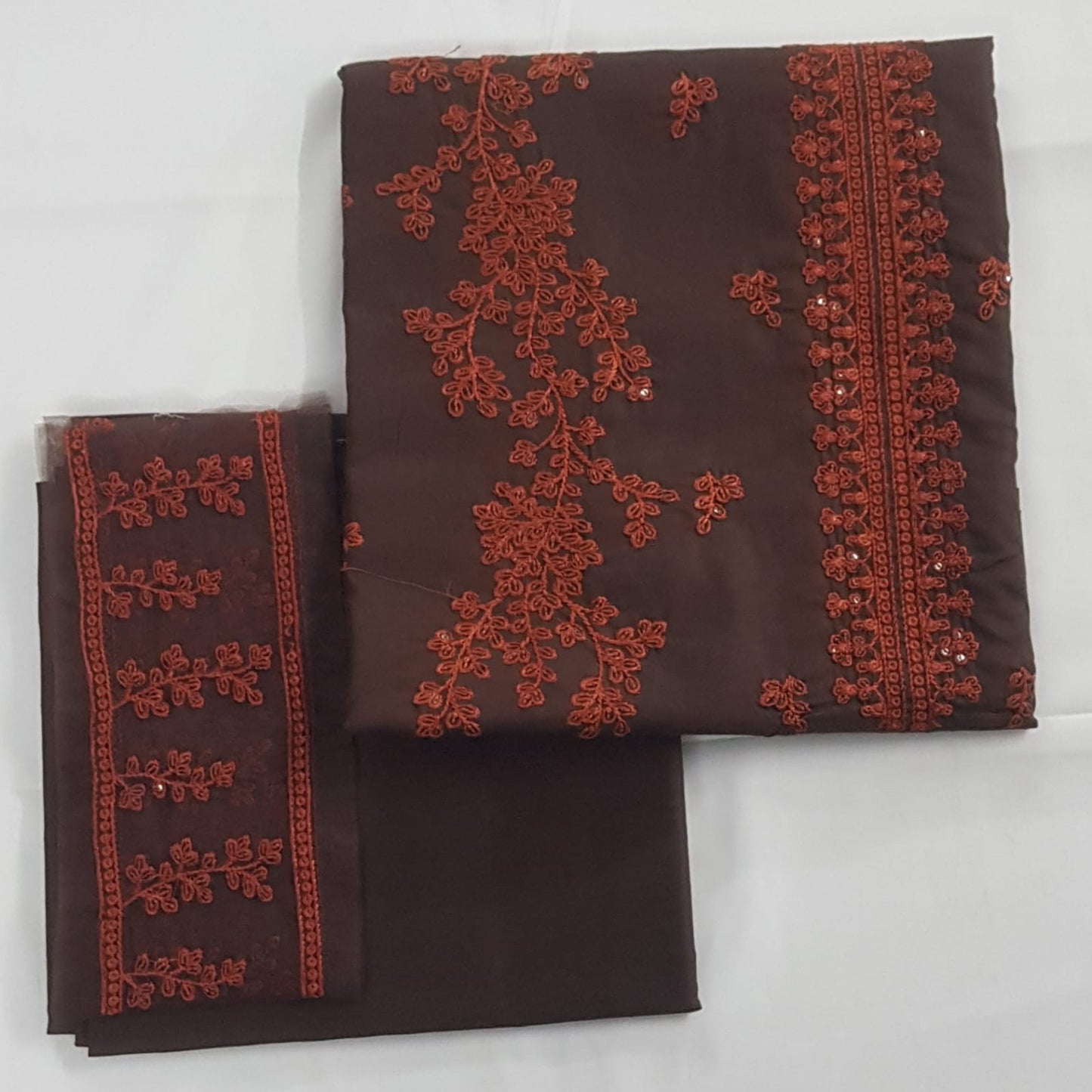 SAQAFAT 2 Piece Embroidered Lawn Suit | 100% Original | Heavy Embroidered Shirt & Dyed Trouser | Premium Lawn Collection 2025