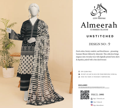 Almeerah 100% Original 🌷 3PC Unstitched In Wholesale Price 😱❤️