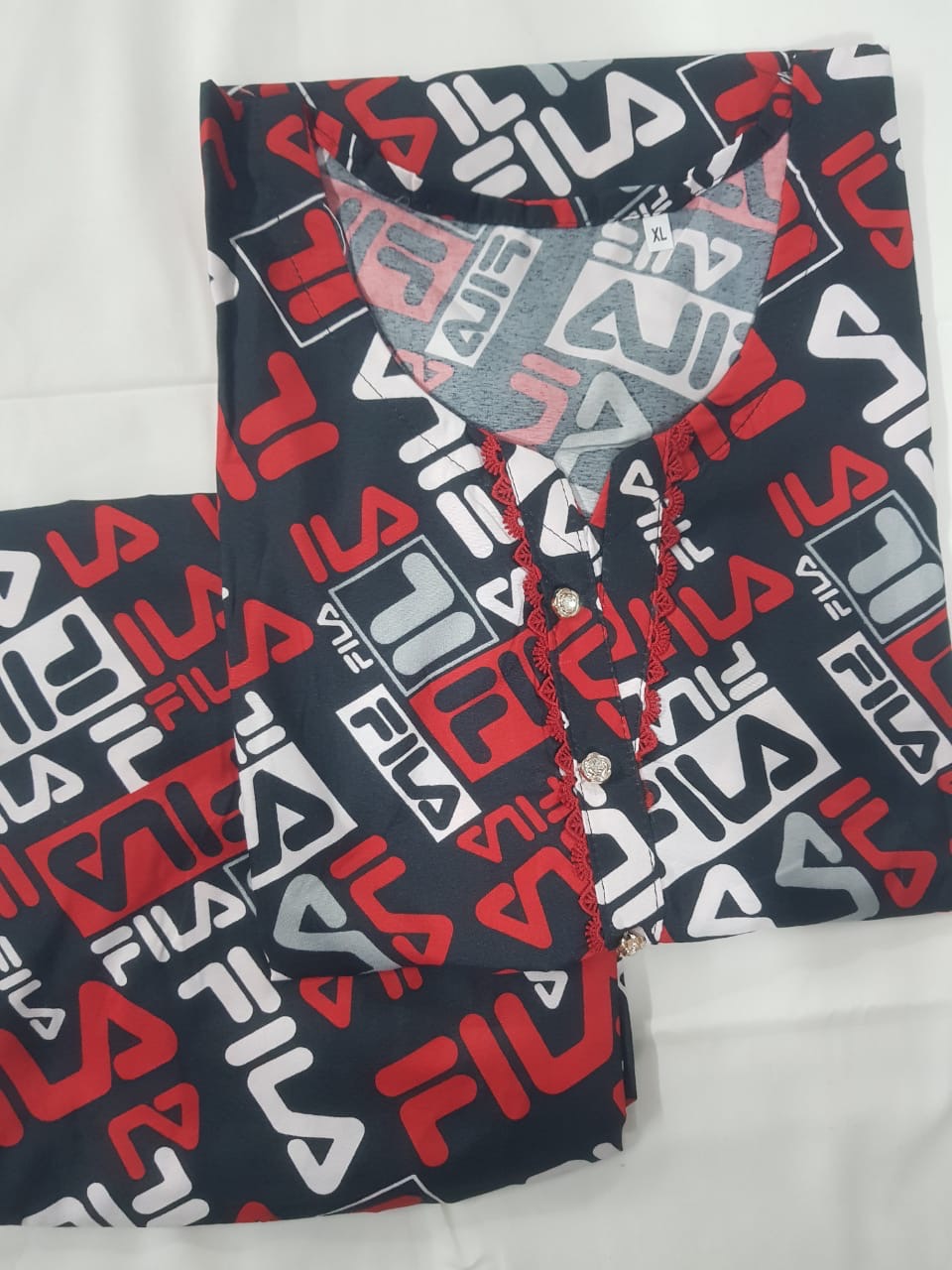 Polo XL Extra Large Stitched 2 Pieces Polo Allover Cords Set ❤️🔥
