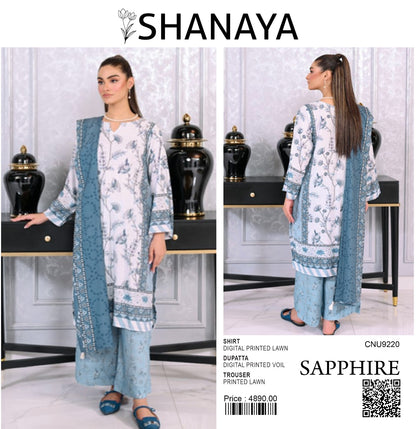 SHANAYA UNSTITCHED CORDSET STYLE 3 PIECE 🎉💜