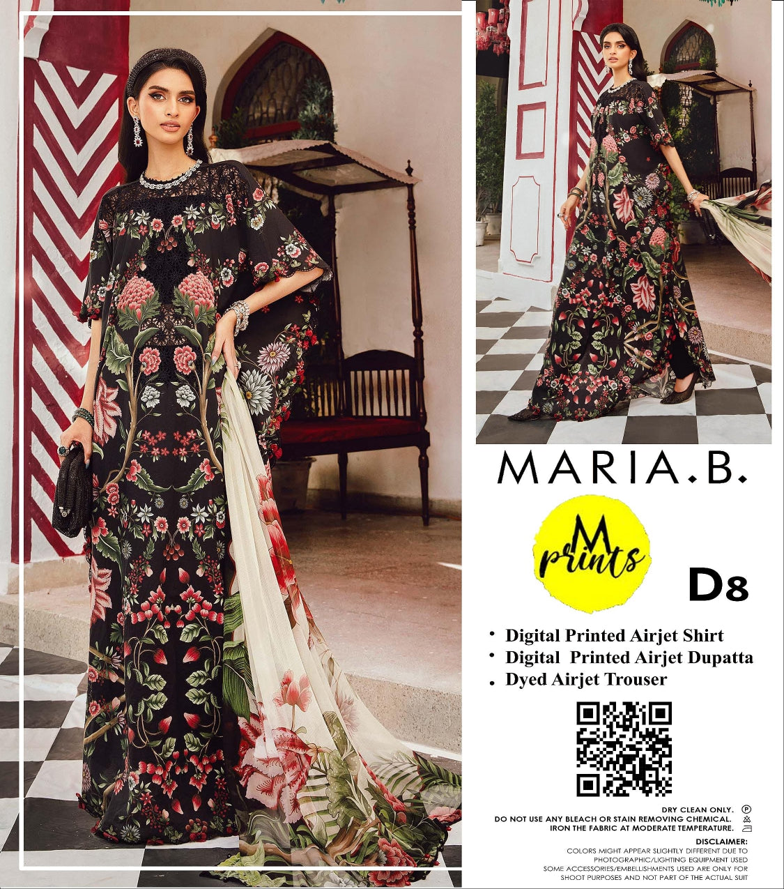 MARIA.B Unstitched Lawn 3 Pieces in Wholesale Price 🔥❤️