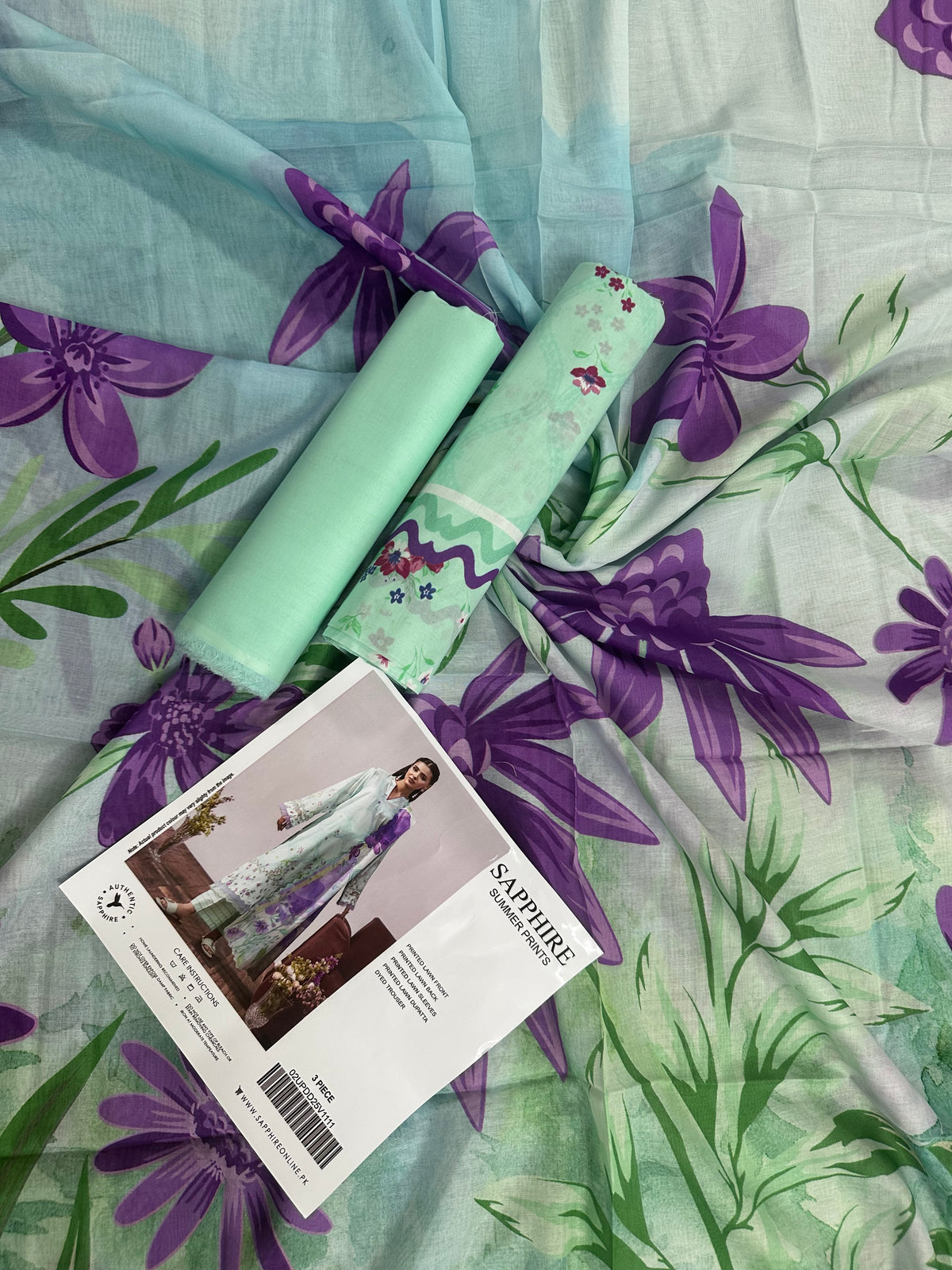 SAPPHIRE Light Blue 3PCS
