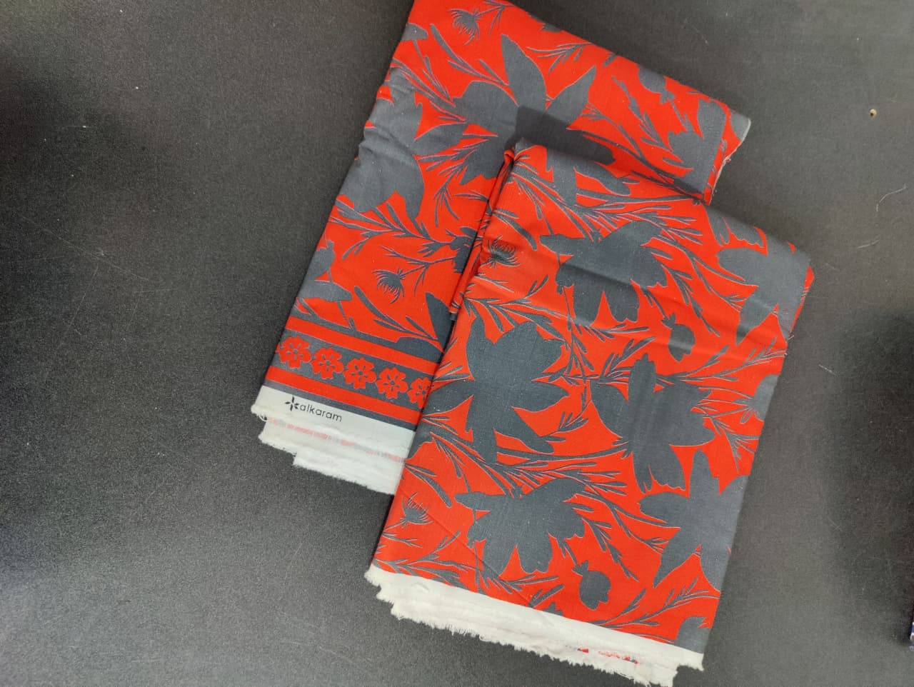 🧣 Alkaram Khaddar Collection Shirt,Dupatta 100% Original ❄️