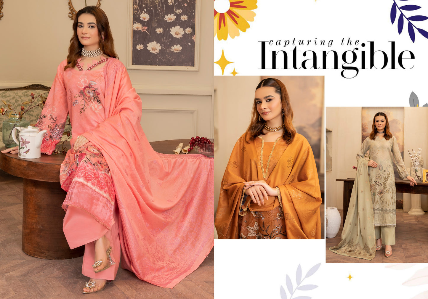 ✨ Cherry Premium Cambric Lawn – 3pc Airjet Dubby Print Collection (Vol. 01)
💕 By Lamisah Textile – Latest Vol. 2025 💕