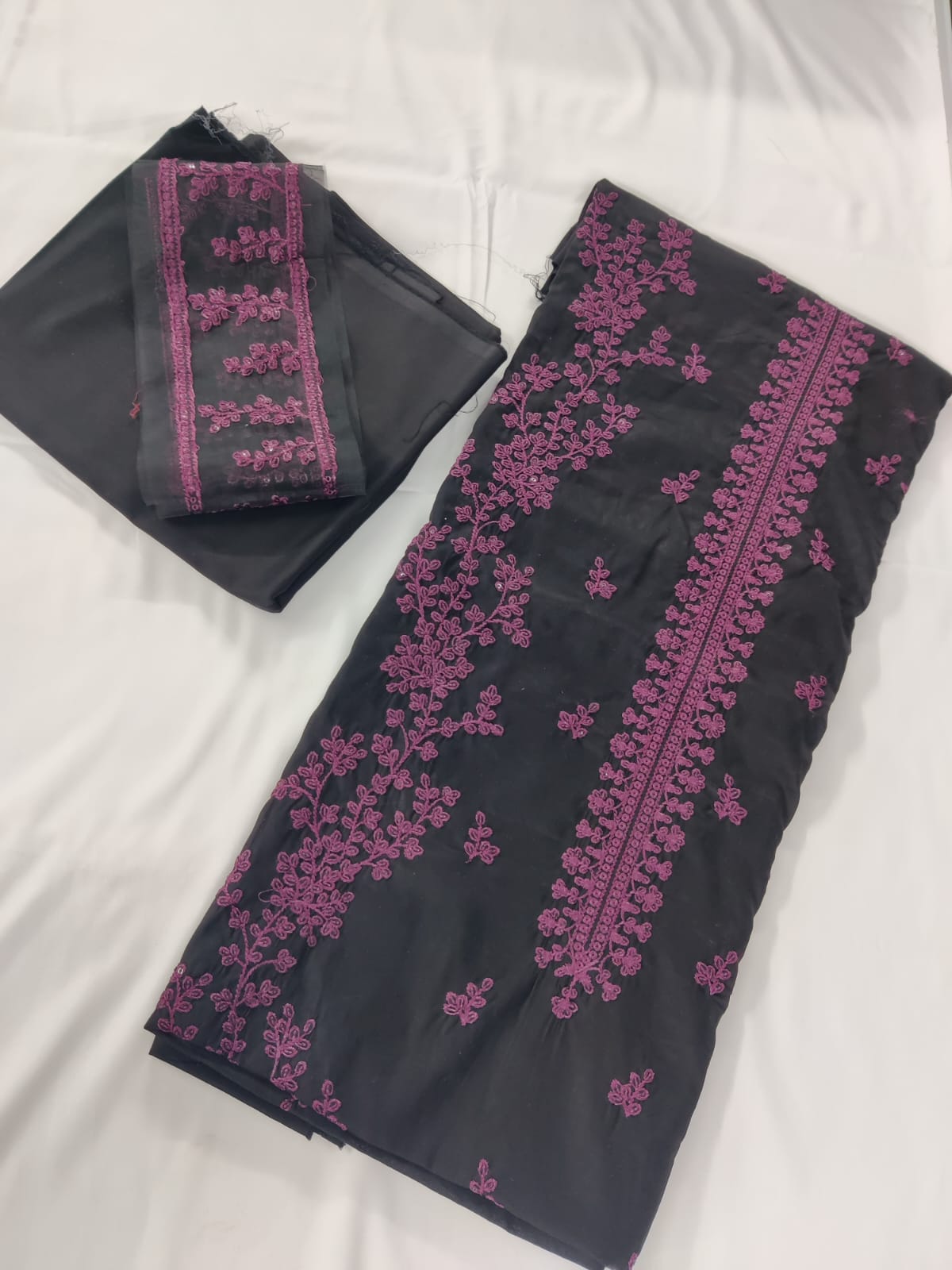 SAQAFAT 2 Piece Embroidered Lawn Suit | 100% Original | Heavy Embroidered Shirt & Dyed Trouser | Premium Lawn Collection 2025