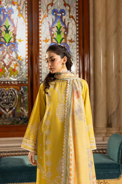 🌸✨ Zellbury Signature Unstitched Fancy Chikankari Luxury 3 Pieces ✨🌸
