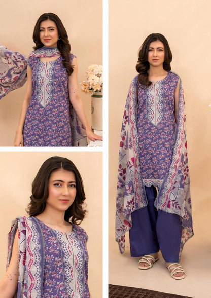 ZESH Unstitched Lawn 100% Original 3 PCs Suit In WHOLESALE PRICE 💯✨