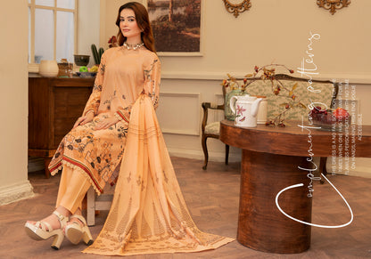 ✨ Cherry Premium Cambric Lawn – 3pc Airjet Dubby Print Collection (Vol. 01)
💕 By Lamisah Textile – Latest Vol. 2025 💕