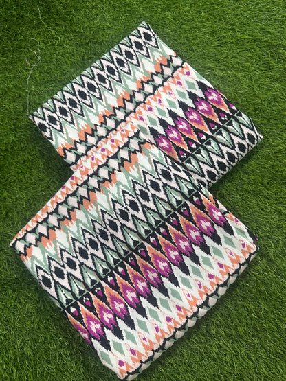 Unstitched Printed Linen 2 Piece Stock Available ❤️