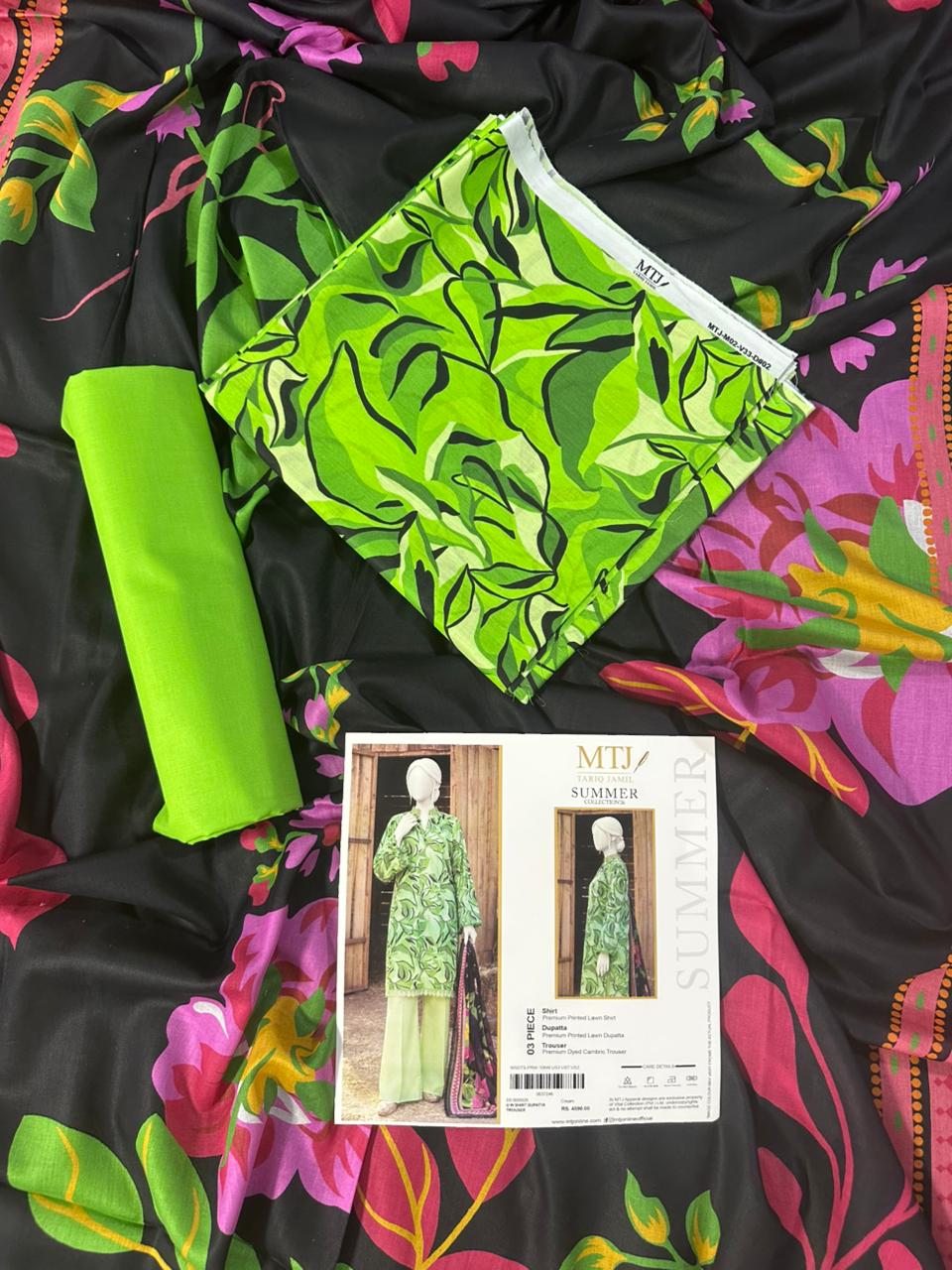 MTJ Lawn Funky Collection 2026 ✨🔥 | 3 Piece Unstitched Digital Printed Lawn | Airjet Lawn Shirt, Dupatta & Trouser 🔥