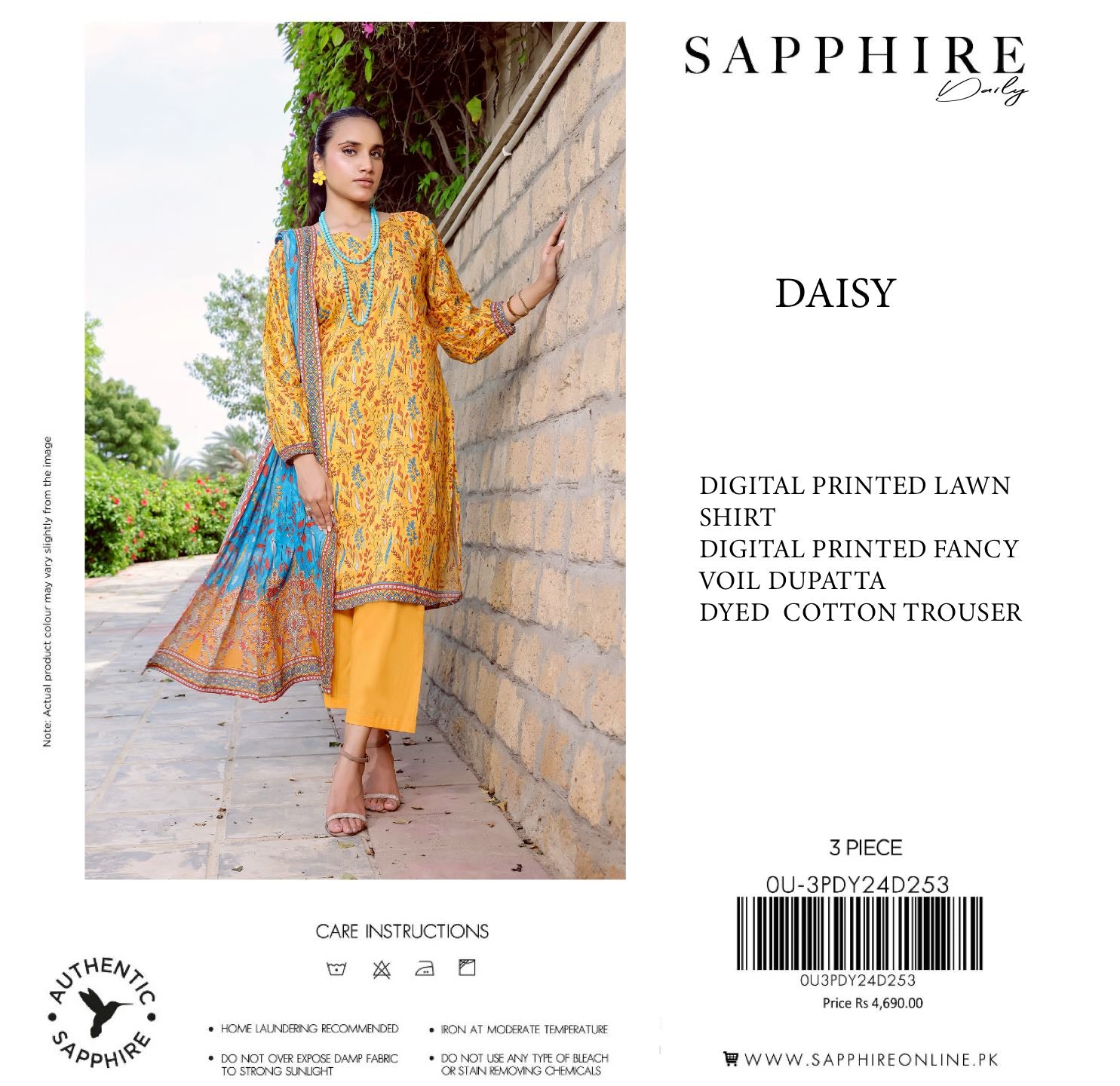 SAPPHIRE DAILY ORIGINAL