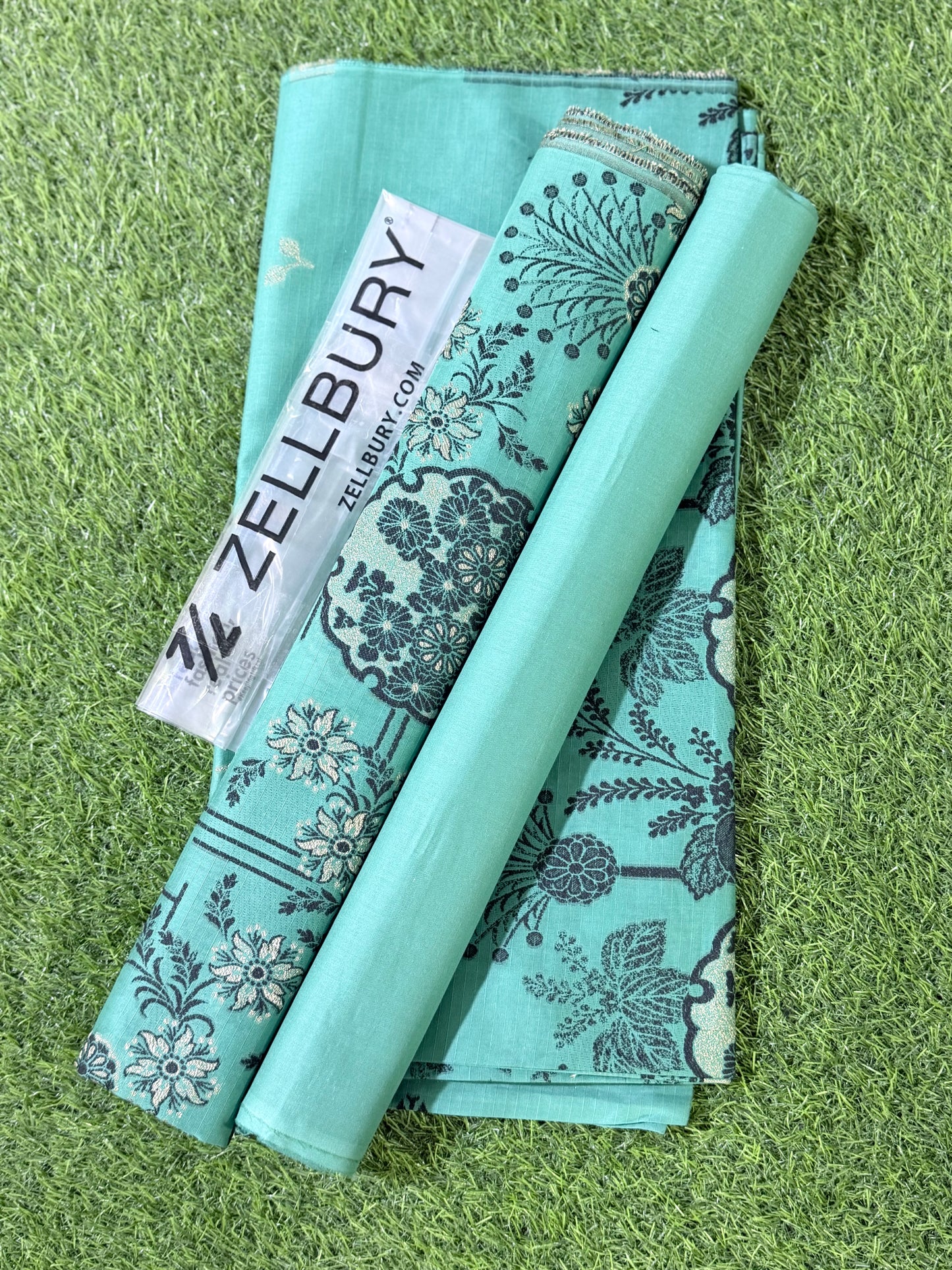 ✨ Zellbury Unstitched Jacquard 3-Piece Collection ✨ VOl-II