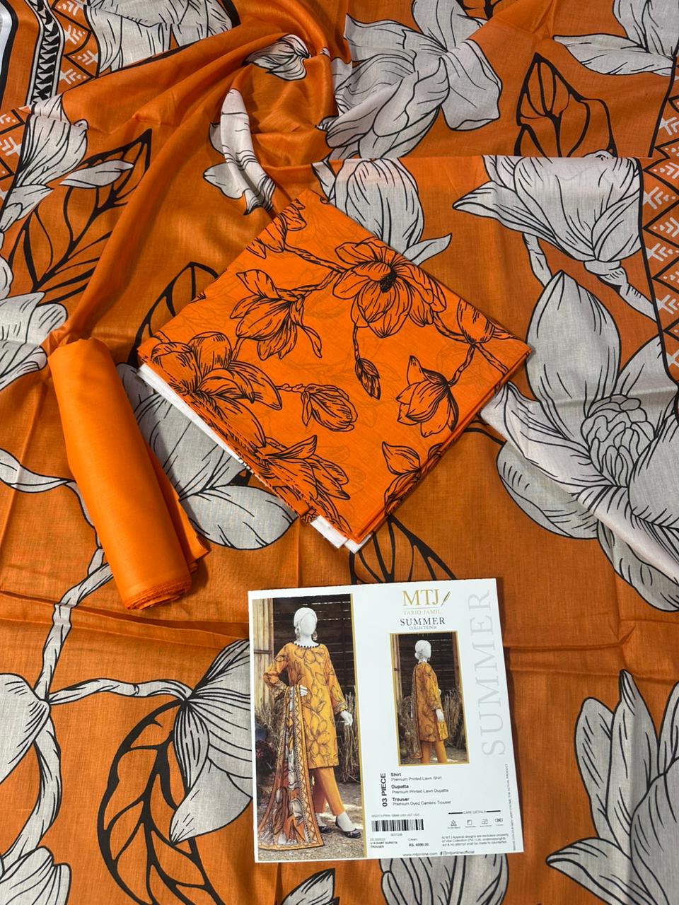 MTJ Lawn Funky Collection 2026 ✨🔥 | 3 Piece Unstitched Digital Printed Lawn | Airjet Lawn Shirt, Dupatta & Trouser 🔥