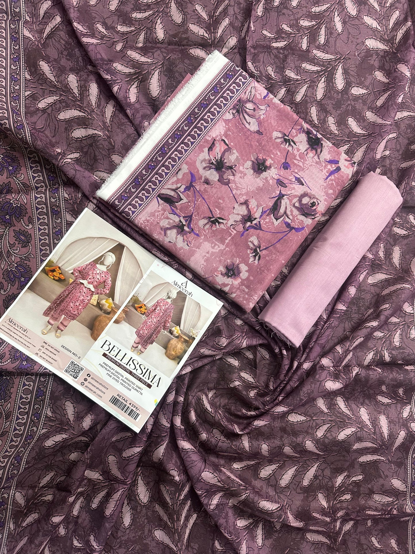 🌟✨ Almeerah BELLISSIMA Printed Collection Alert ✨🌟

📢🔥 2026 Lawn Dupatta Collection 🔥