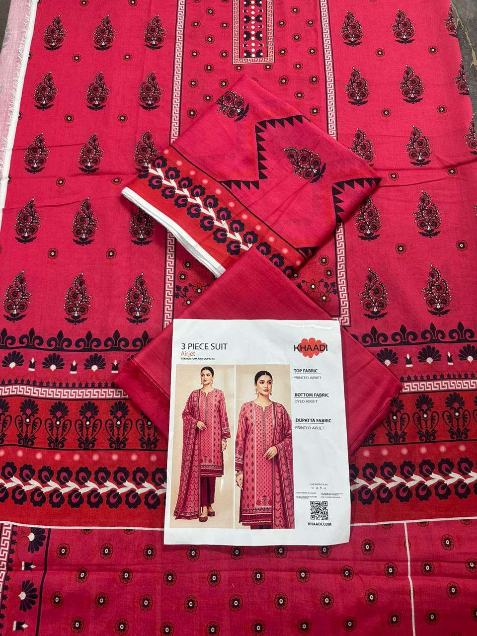 🌸 KHAADI 🌸 Lawn Unstitched 3 Pieces in Wholesale Price 🔥🧡