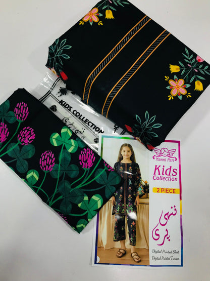 Nanni Pari Kids Unstitched Collection 2026 Vol -2