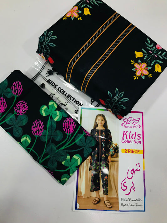 Nanni Pari Kids Unstitched Collection 2026 Vol -2