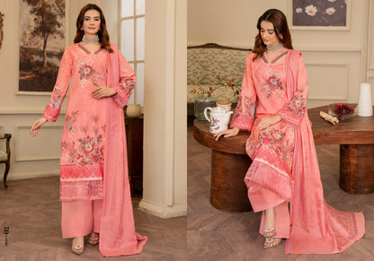 ✨ Cherry Premium Cambric Lawn – 3pc Airjet Dubby Print Collection (Vol. 01)
💕 By Lamisah Textile – Latest Vol. 2025 💕