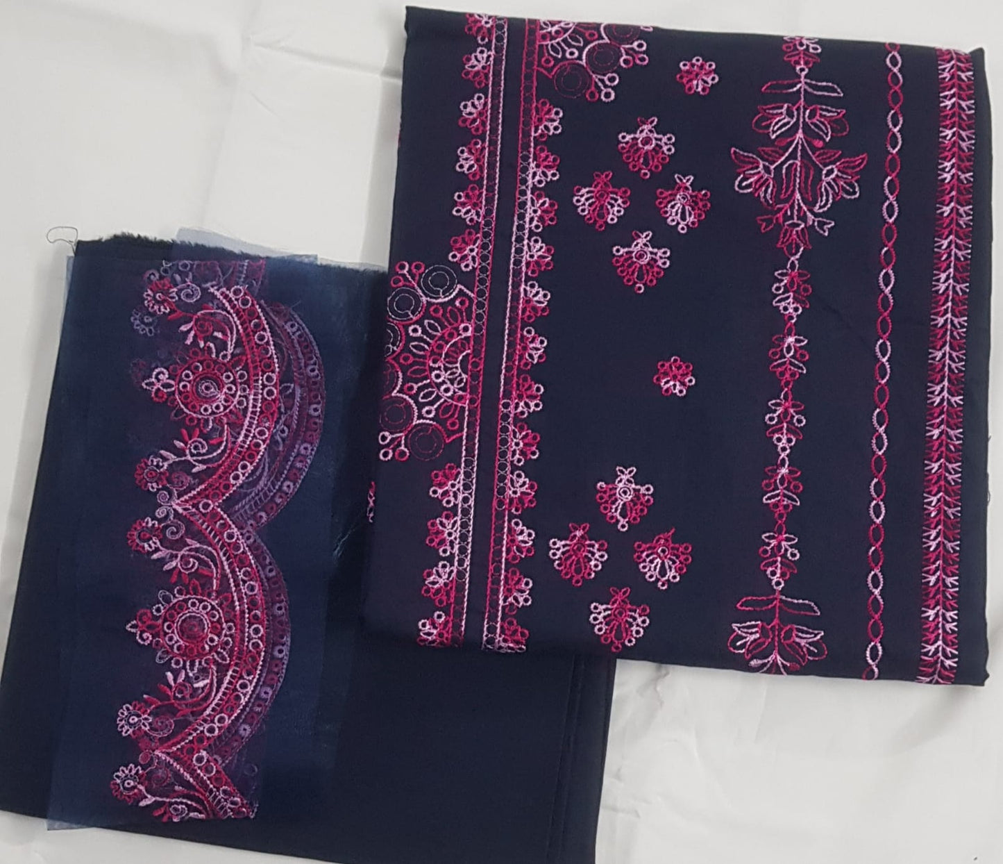 🩵 Saqafat – 100% Original 2PC Embroidered Lawn 🌸