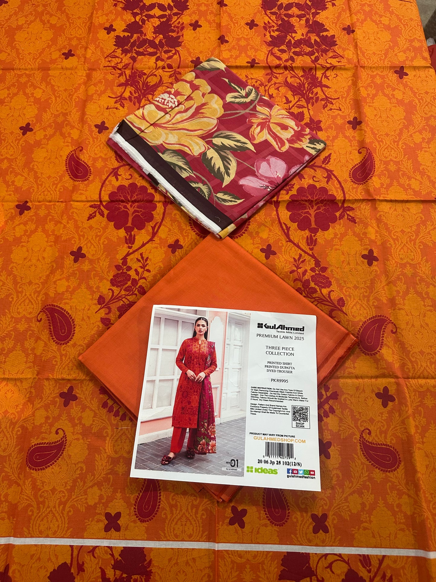 🌸 GulAhmed New Collection 2025 🌸💎 3 Piece Unstitched Airjet Lawn Collection 💎