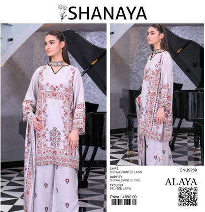 SHANAYA UNSTITCHED CORDSET STYLE 3 PIECE 🎉💜