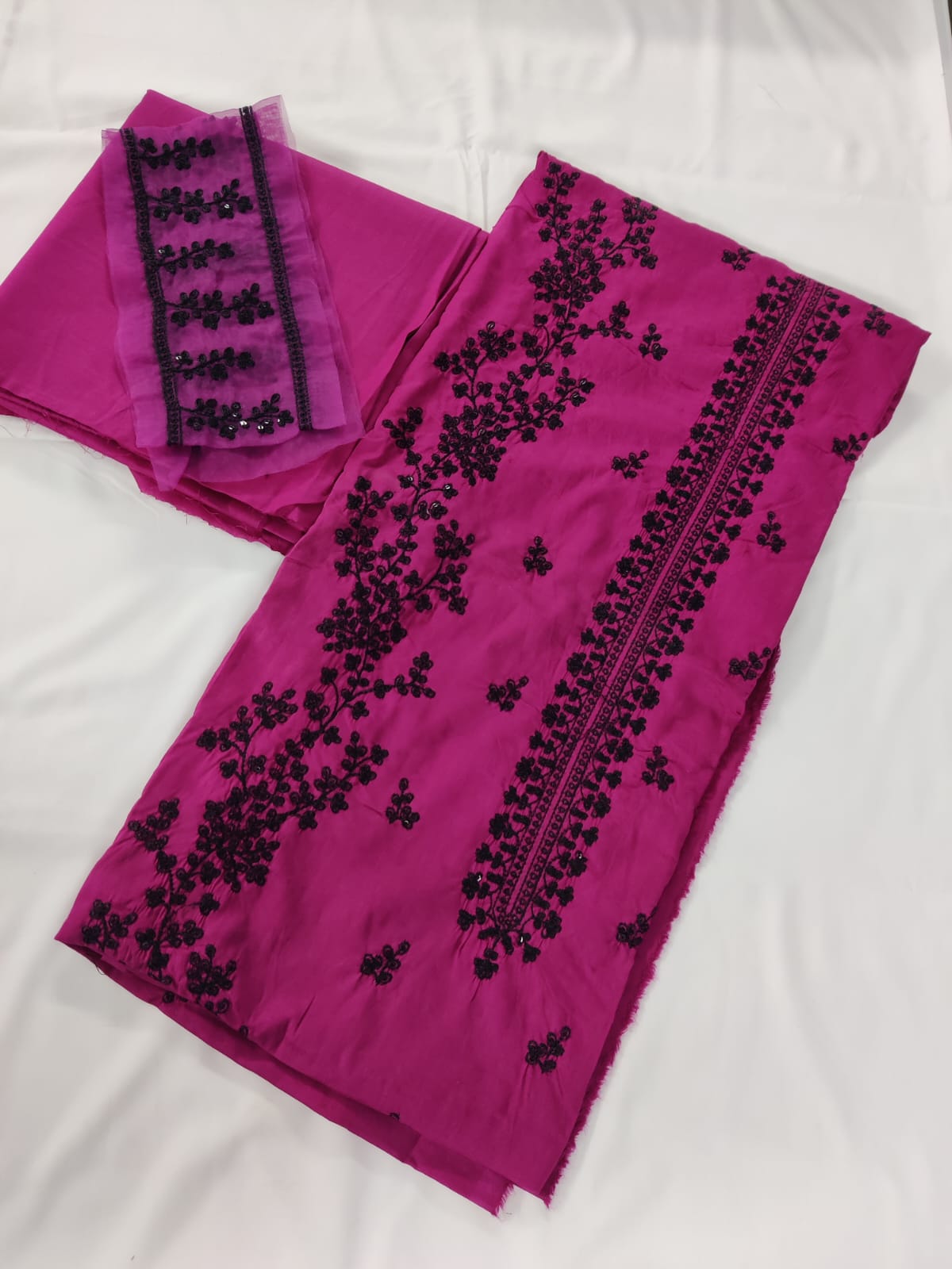 SAQAFAT 2 Piece Embroidered Lawn Suit | 100% Original | Heavy Embroidered Shirt & Dyed Trouser | Premium Lawn Collection 2025