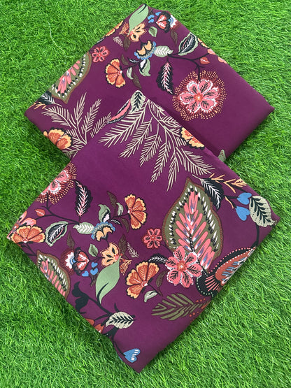 Unstitched Printed Linen 2 Piece Stock Available ❤️