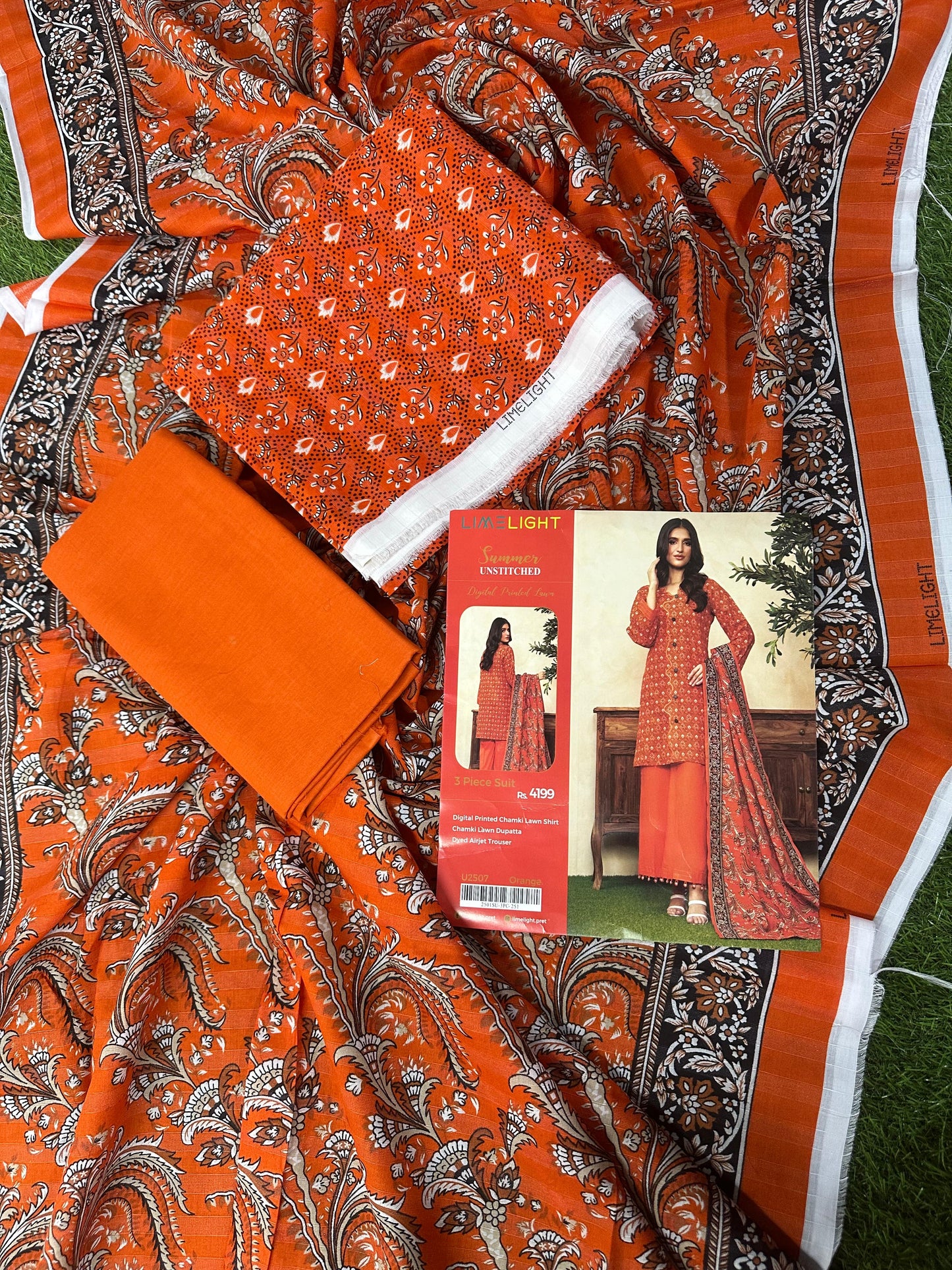 Limelight Chamkee Lawn 3Pcs 🔥